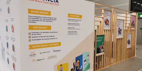 Stands pour Foncia